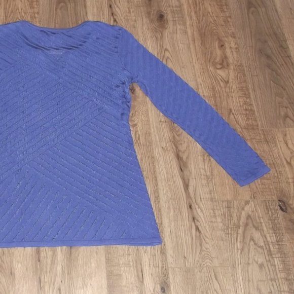 Dana Buchman- Soft Blue Sweater - S - Picture 6 of 9